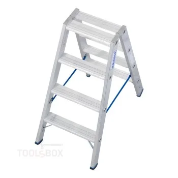 Double-sided aluminium ladder Krause STABILO 2x4, 1.05 m, 150 kg, 124722