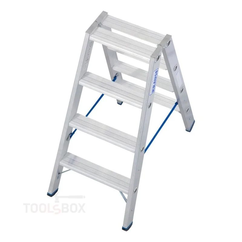 Двустранна алуминиева стълба Krause STABILO Стояща 2x4, 1,05 м, 150 кг, 124722