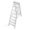 Двустранна алуминиева стълба Krause STABILO Стояща 2x8, 2,05 м, 150 кг, 124760