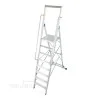 Складова стълба с платформа Krause STABILO, 8 стъпала, платформа 1,90 м, 150 кг, 127785