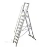 Складова стълба с платформа Krause STABILO, 10 стъпала, платформа 2,35 м, 150 кг, 127808