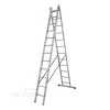 Двусекционна алуминиева стълба Krause DUBILO 2x12 професионална, 150 кг, 129505