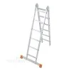 Двойна алуминиева стълба с панта Krause TRIMATIC 2x6, 150 кг, 129901