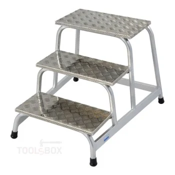 Алуминиева монтажна степенка Krause, 1x3 стъпала, 0,60 м