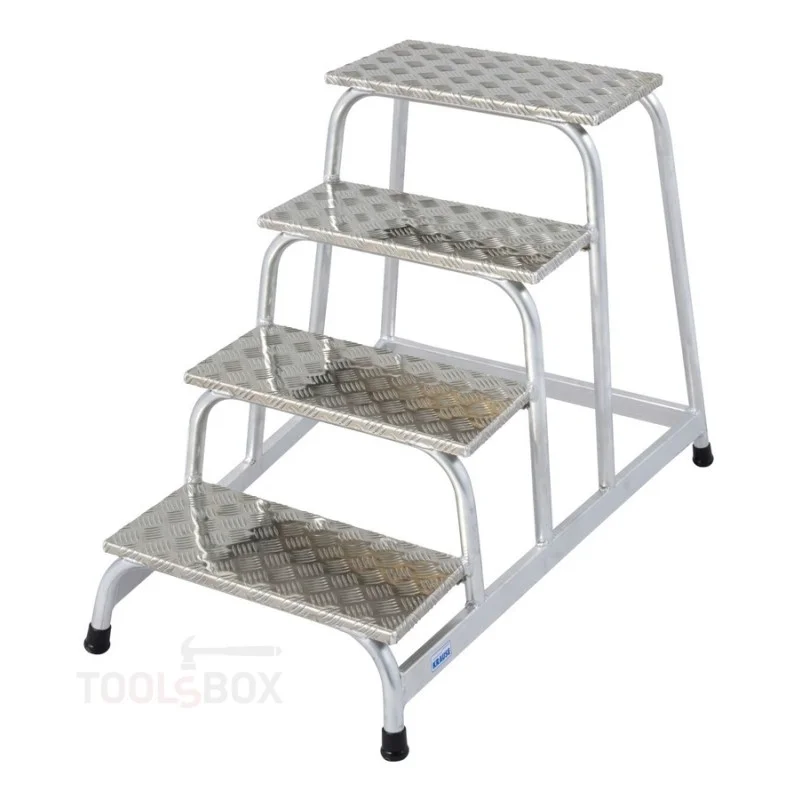 Алуминиева монтажна степенка Krause, 1x4 стъпала, 0,80 м