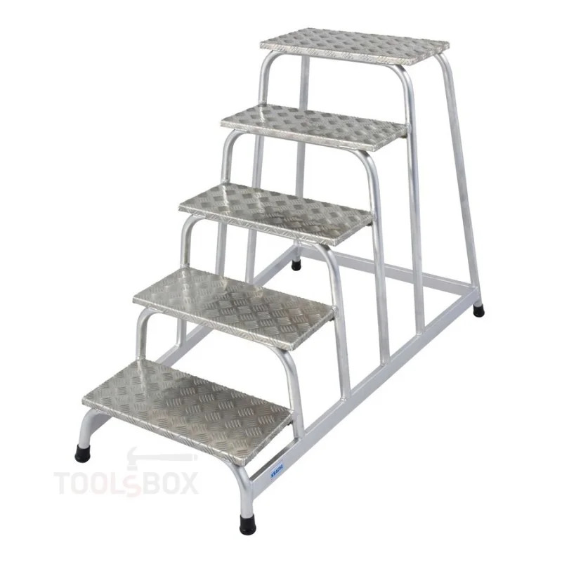 Алуминиева монтажна степенка Krause, 1x5 стъпала, 1,00 м