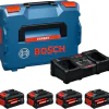 Bosch EXBA18V starter kit with 2x EXBA18V-55 + 2x EXBA18V-80 + EXAL18V2-320 charger, SKU 1600A0373Y