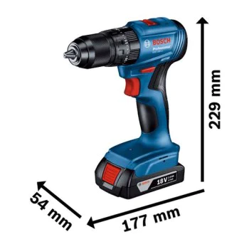 Акумулаторен ударен винтоверт Bosch Professional GSB 185-LI 06019K3100
