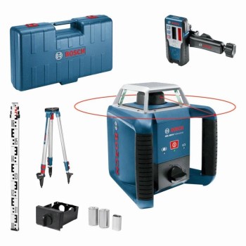 Bosch GRL 400 H rotary laser set BT 152 and GR 2400 06159940JY
