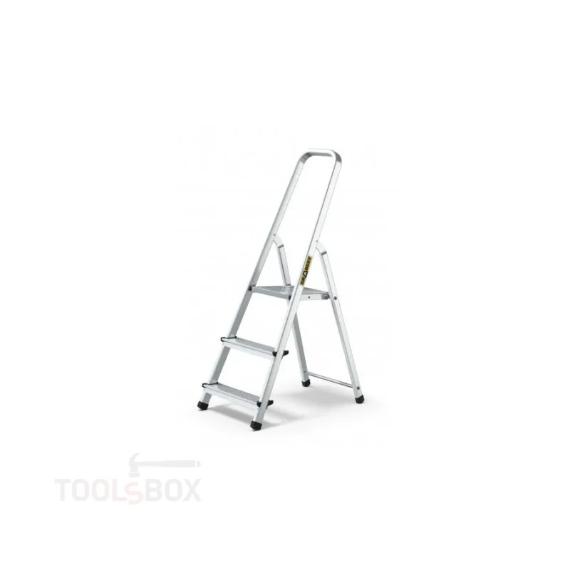 Домакинска алуминиева стълба Drabest 2+1, 0,60 м, 125 кг