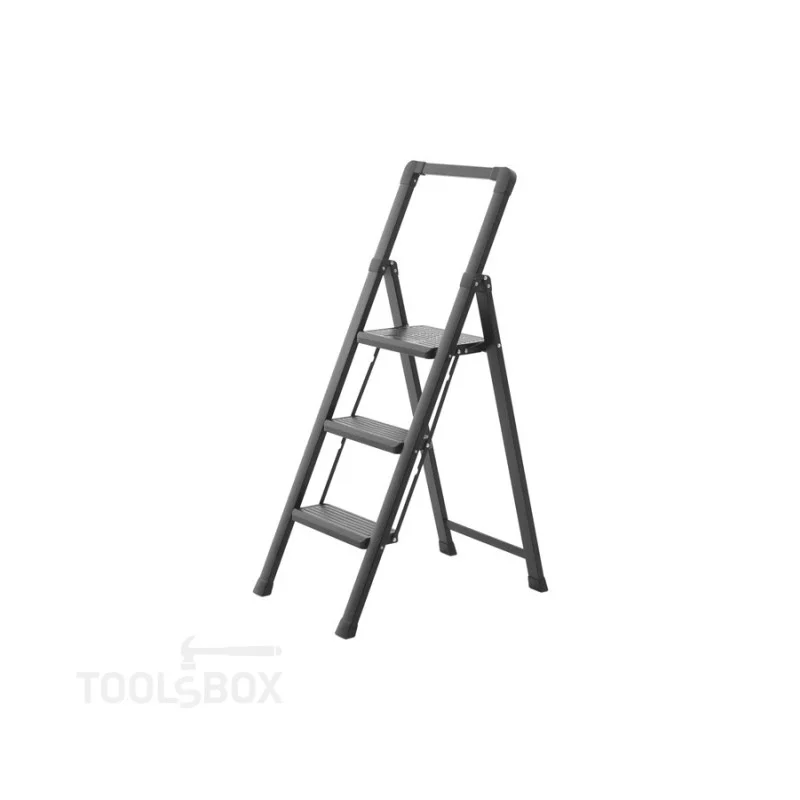Стъпална стълба Drabest SLIM STEP 3 стъпала, 0,66 м, 150 кг