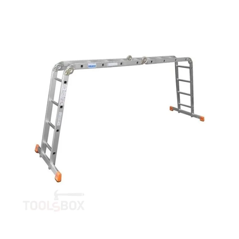 Многофункционална сгъваема стълба Krause MULTIMATIC 4x4, 1,25 / 2,35 / 4,70 м, 150 кг, 120649