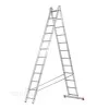 Двусекционна алуминиева стълба STS B10B2/330 2x12, 150 кг