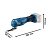 Cordless Multifunction Tool Bosch GOP 185-LI 06018G2020