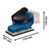 Cordless vibratory sander Bosch GSS 18V-18 06019R7001