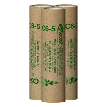 Компонент за моделни ракети - Estes, C6-5 Engine Flight Pack, 010056