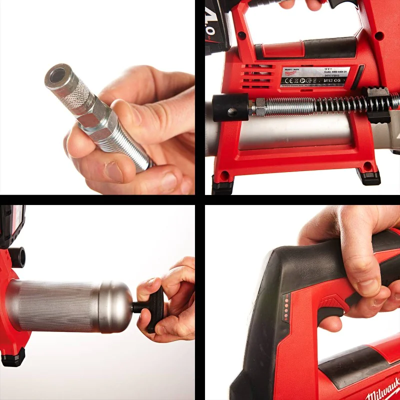 Cordless Grease Gun - Milwaukee, M12GG-0, 4933440435
