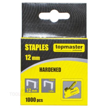 Скоби за такер TopMaster, 12 мм, 1000 бр., 511322