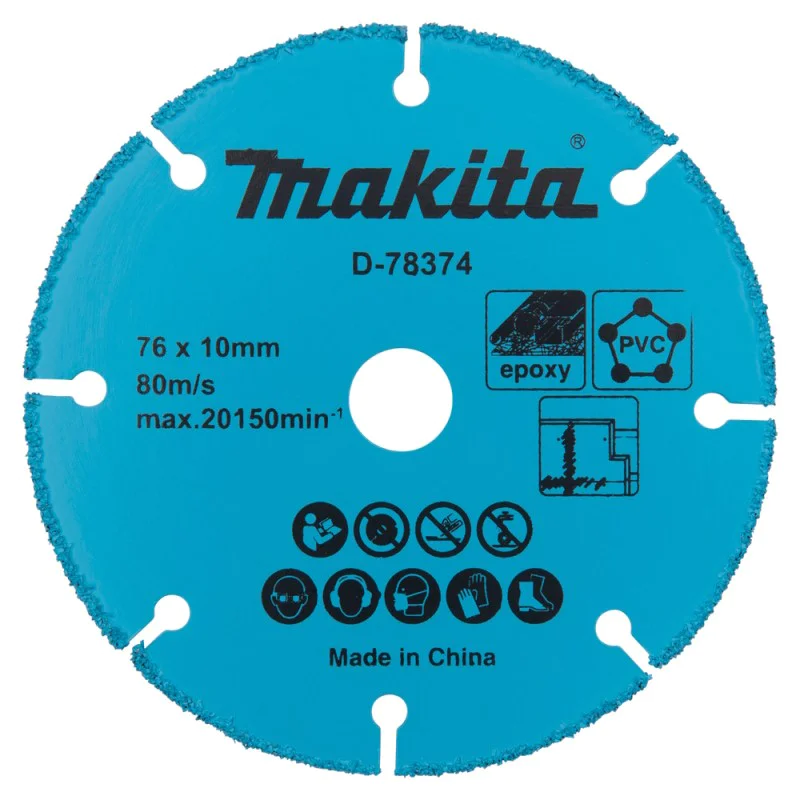 Диск за рязане - Makita, 76x10mm, D-78374
