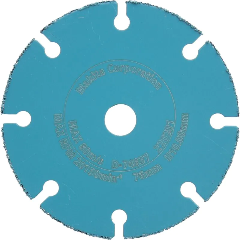 Диск за рязане - Makita, 76x10mm, D-78374
