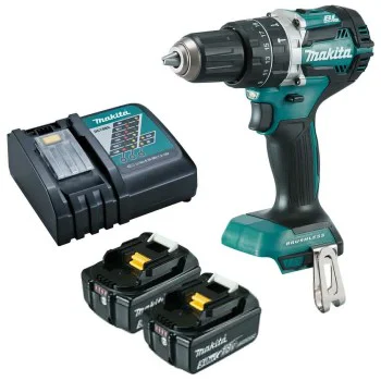 Акумулаторна ударна бормашина - Makita, DHP484RTE, 18V, DHP484RTE