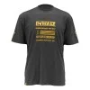 Работна тениска - DEWALT, 100 Year Graphic Tee Shirt Grey, DWC240-004-L