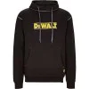 Работен суичър - DeWALT, Hooded Black, DWC47-001-M