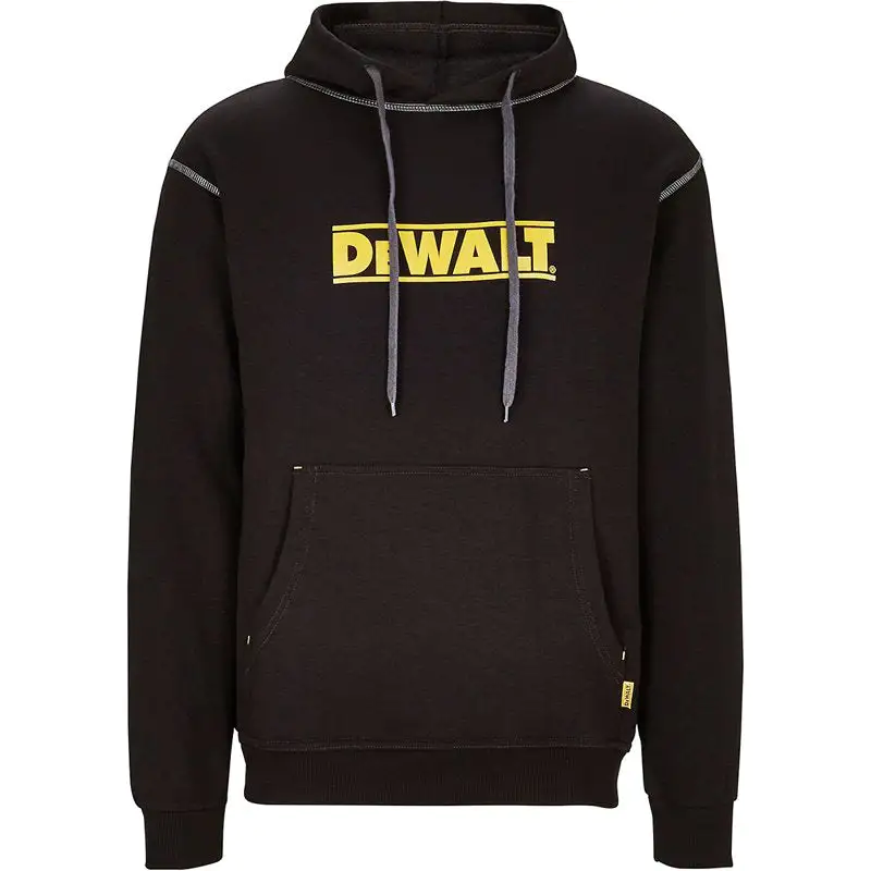 Работен суичър - DeWALT, Hooded Black, DWC47-001-M