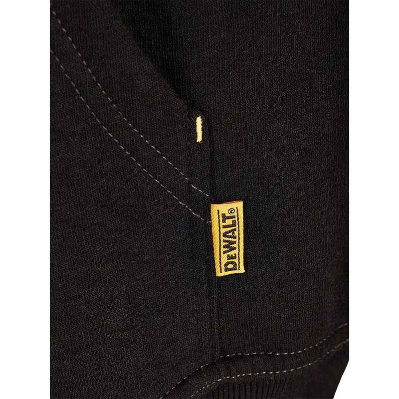 Работен суичър - DeWALT, Hooded Black, DWC47-001-M