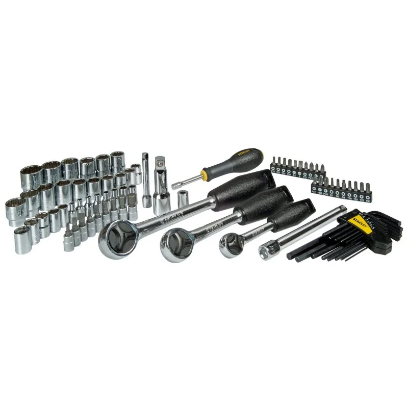 Комплект гедоре STANLEY STHT0-73930, 1/4", 3/8", 1/2", 80 части