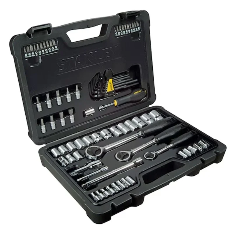 Комплект гедоре STANLEY STHT0-73930, 1/4", 3/8", 1/2", 80 части