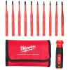 Insulated Multi-bit Screwdriver - Milwaukee, VDE, in case, 4932493657