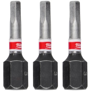 Битове за винтоверт - Milwaukee, SHOCKWAVETM IMPACT DUTY Hex 3mmx25mm, 4932500379