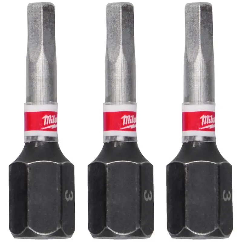 Битове за винтоверт - Milwaukee, SHOCKWAVETM IMPACT DUTY Hex 3mmx25mm, 4932500379