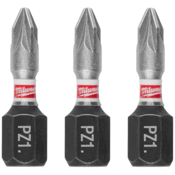 Ударни битове - Milwaukee, SHOCKWAVE PZ1, 25 mm, 4932500355