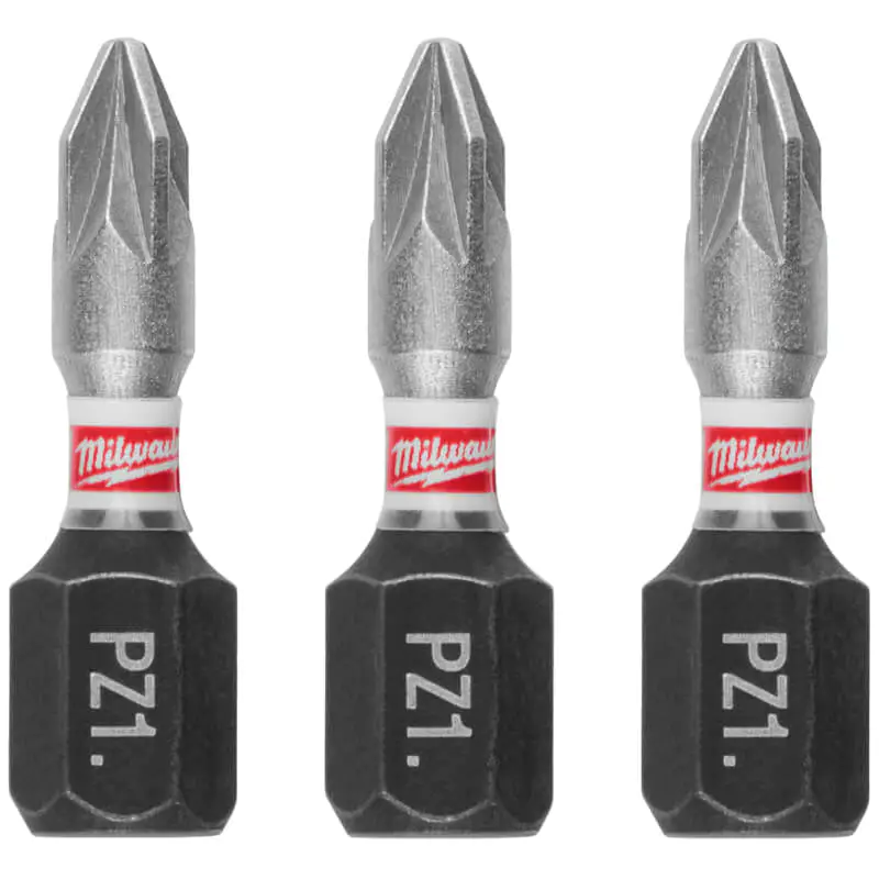 Ударни битове - Milwaukee, SHOCKWAVE PZ1, 25 mm, 4932500355