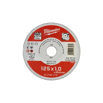 Диск за метал - Milwaukee, 125x1mm, 200 броя, 4932451478