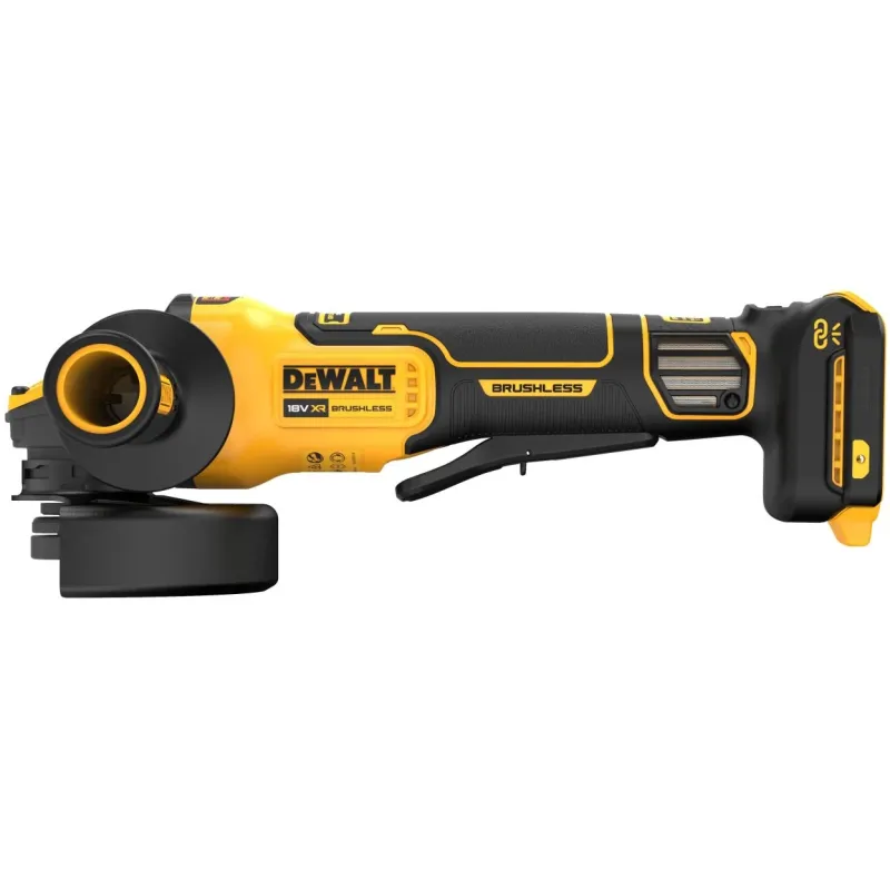 Акумулаторен ъглошлайф - Dewalt, 18V XR безчетков с регулируеми обороти, DCG416VSN-XJ