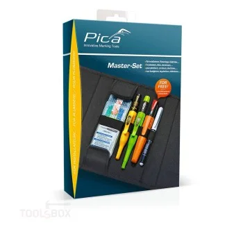 Комплект за маркиране - Pica, Master-Set за водопроводчици и монтажници, 55020