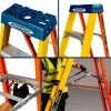 Стъпална стълба Wernerco Adjusta Step 6 стъпала, алуминий и фибростъкло, 150 кг, 075074