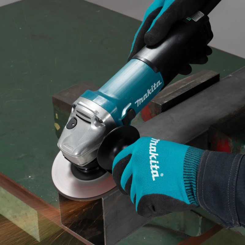Електрически ъглошлайф - Makita GA5100, 850 W, 125 мм, регулируеми обороти