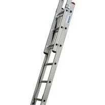 Двусекционна алуминиева стълба Krause CORDA 2x11 професионална, 150 кг, 030221