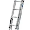 Двусекционна алуминиева стълба Krause CORDA 2x8 професионална, 150 кг, 030283
