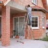Двойна алуминиева стълба с панта Krause TRIMATIC 2x8, 150 кг, 129918