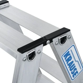 Двустранна алуминиева стълба Krause STABILO 2x3, 0,75 м, 225 кг, 135100