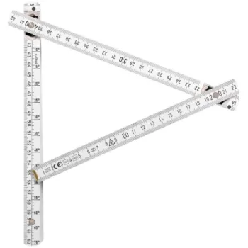 Сгъваем дървен метър - Sola PBM 2/10W, 2 м, с ъглова скала, 53360633