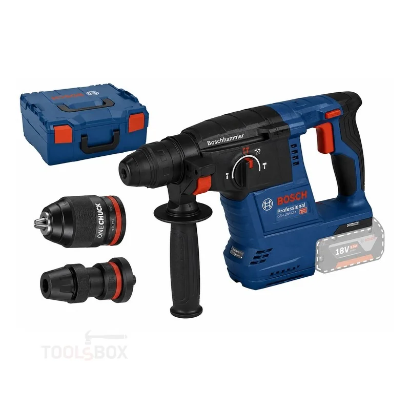 Акумулаторен перфоратор - Bosch, GBH 18V-22 X, ONECHUCK, 0611924100