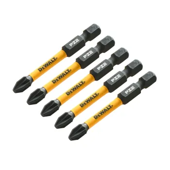 DeWalt EXTREME IMPACT PZ2 Bits, 50 mm, 5 Pieces, DT7391T-QZ