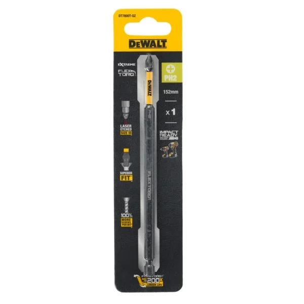 DeWalt DT7800T-QZ bit DT7800T PH2 152 mm FlexTORQ