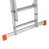 Двусекционна алуминиева стълба STS B10B2/200 2x7, 150 кг